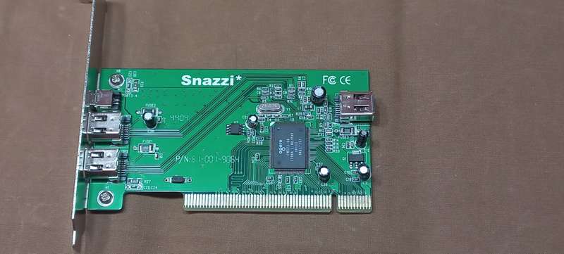 Snazio DV Creator Firewire card and software