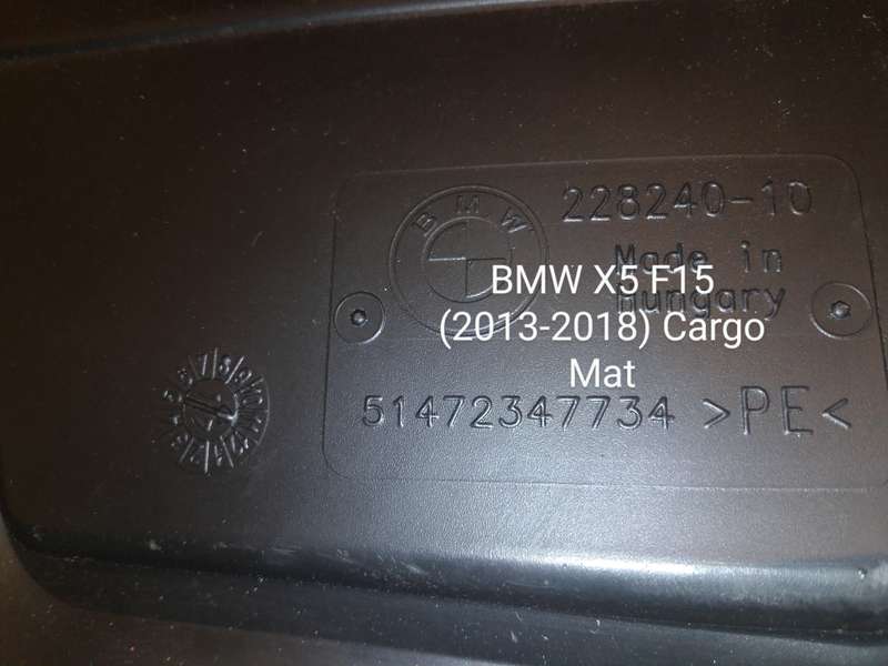 ORIGINAL BMW X5 FULL SET OF OEM CAR MATS TO FIT F15 (2013-2018) AND THE X5 M F85 MODELS