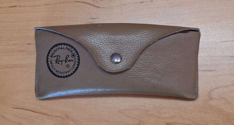 Vintage Ray Ban Aviators Bausch and Lomb B&L Medium 58 with sweatband and Cable temples