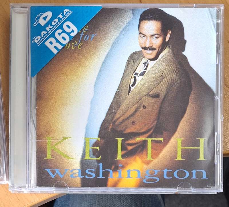 Keith Washington Make time for Love CD