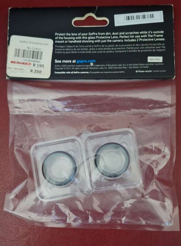 Gopro protective lense