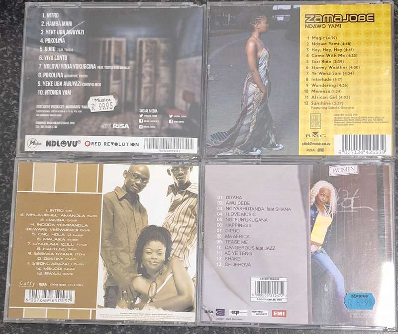 Malaika, Lebo, Ndlovu Pokolina, Zamajobe, Defense CD bundle