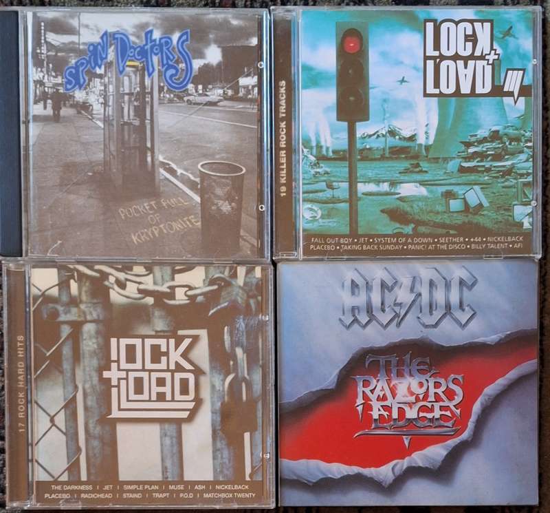 AC/DC, Spin Doctors, Lock & Load X 2 CD