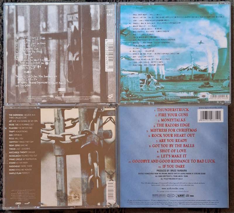 AC/DC, Spin Doctors, Lock & Load X 2 CD