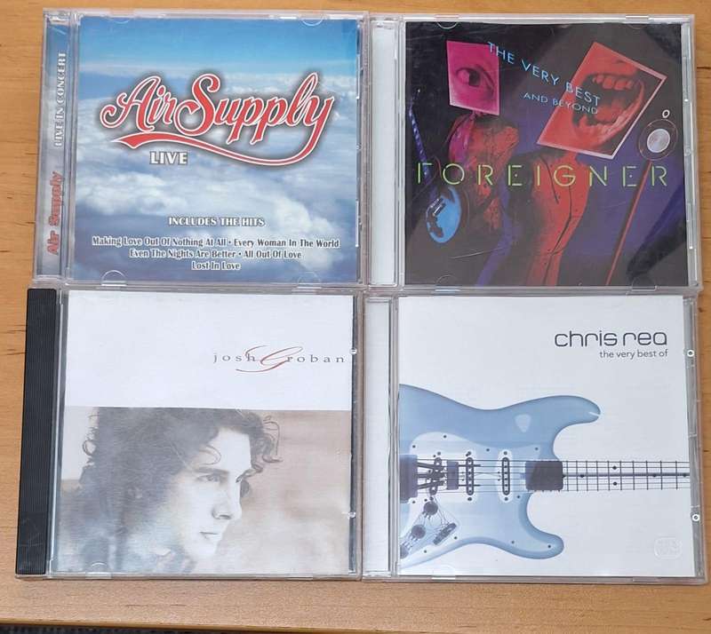 Josh Groban, Roxette, M People, Adelle Chris Rea Cindy Lauper Duran Duran Various collection of CD's