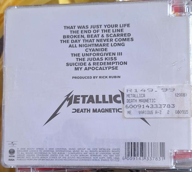 Metallica & host of Heavy Metal CD's