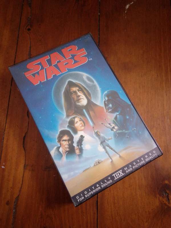 Star Wars 'A New Hope' VHS