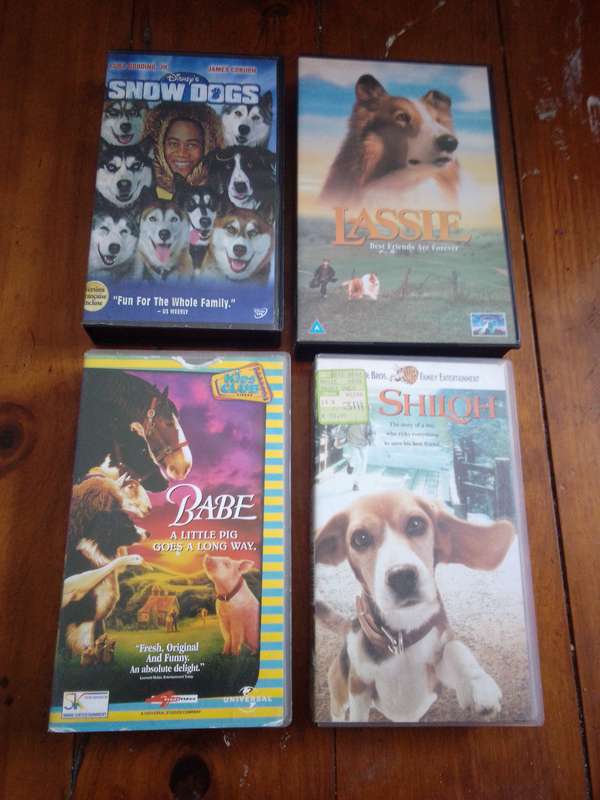 4 x Classic Children's VHS Cassettes