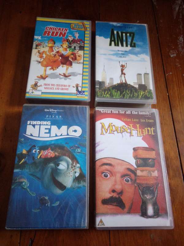 4 x Classic Children's VHS Cassettes