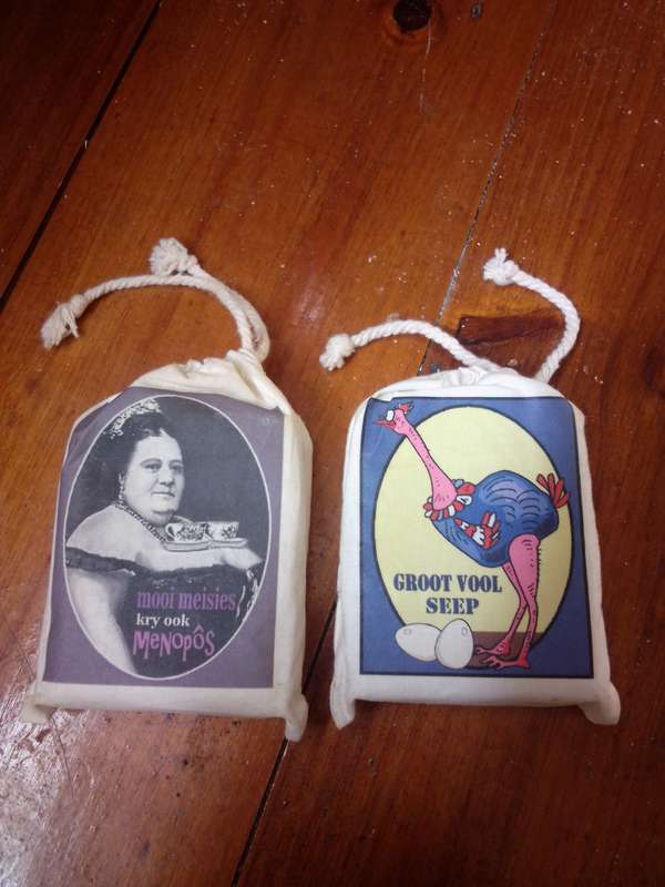 2 x Bagged Soap on a Rope