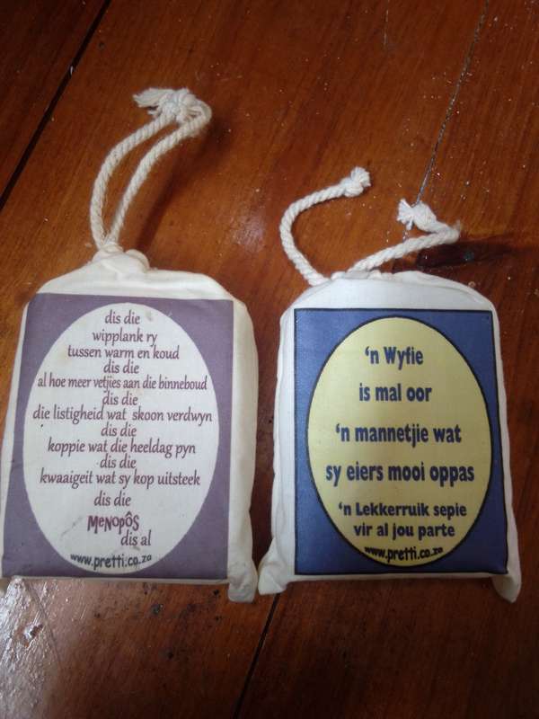 2 x Bagged Soap on a Rope