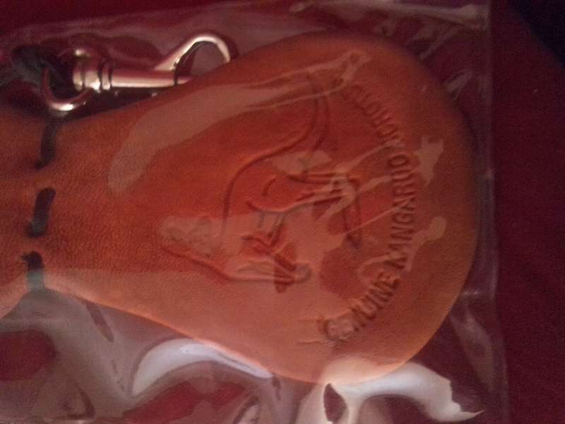 Urban Trail Genuine Kangaroo Scrotum Keychain