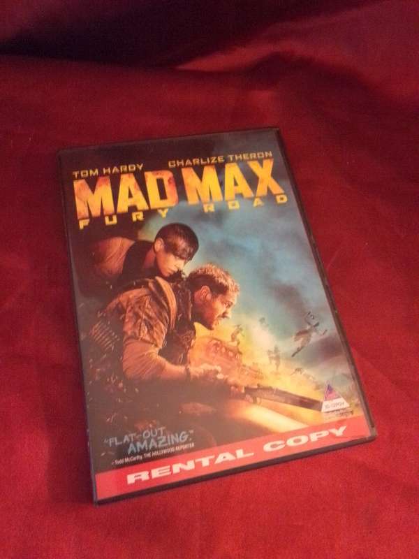 Mad Max Fury Road DVD