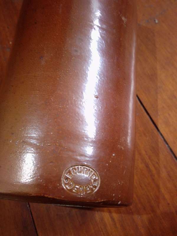 Large Vintage Bourne Denby Ink Bottle