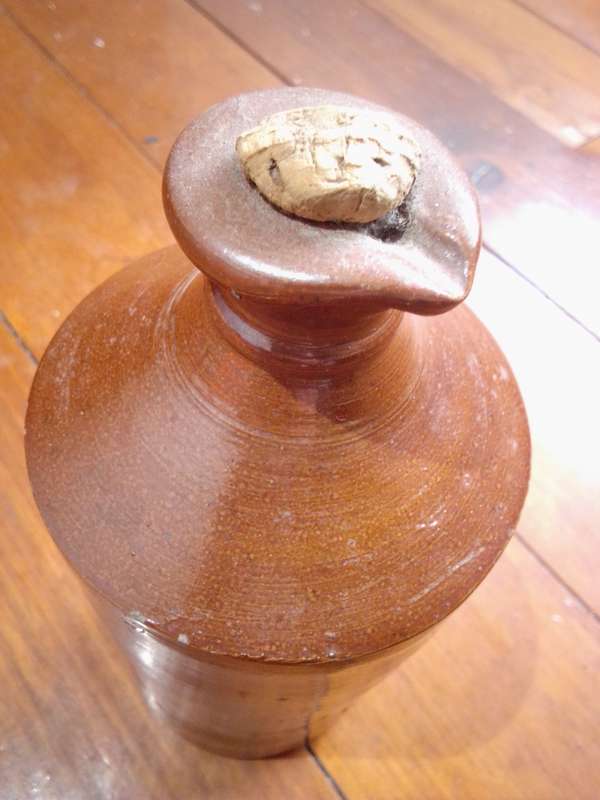 Large Vintage Bourne Denby Ink Bottle