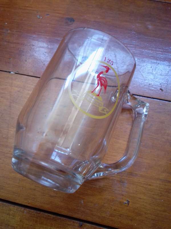 Dale College 125 Year Anniversary Glass Tankard