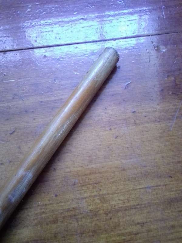 Retro Walking Stick With Brass Golf Club Handle