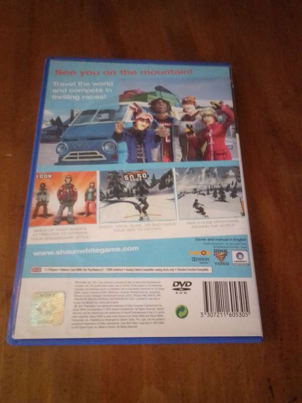 Shaun White Snowboarding PlayStation 2