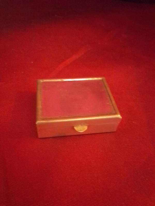 Vintage Metal Pill Box