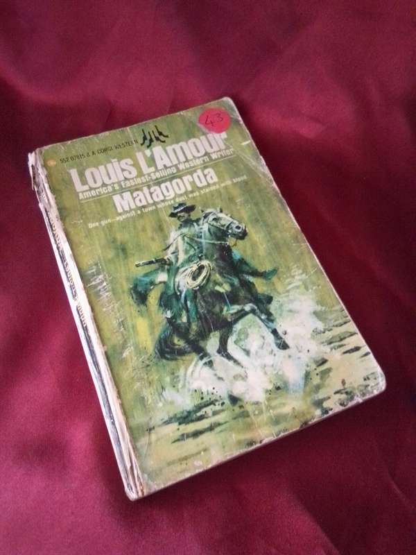 Louis L'Amour Matagorda - 1972 Paperback