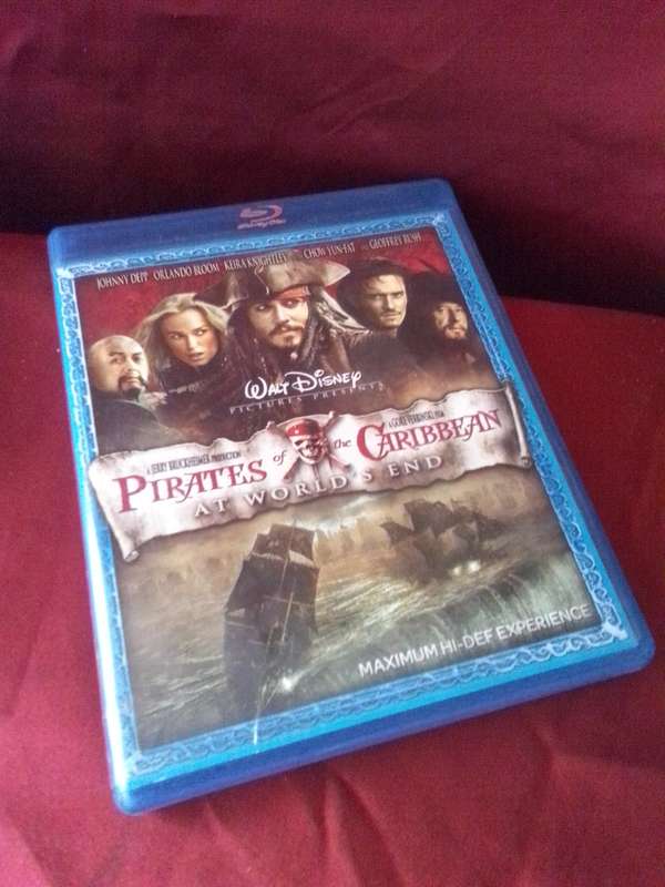 Pirates of the Caribbean At Worlds End Blu-ray Disc