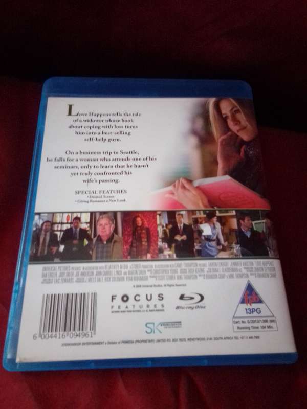 Love Happens Blu-ray Disc