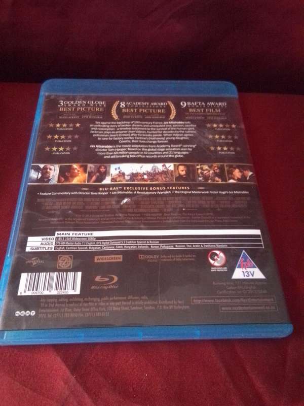 Les Miserables Blu-ray Disc