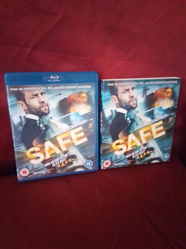 Jason Statham SAFE Blu-ray Disc