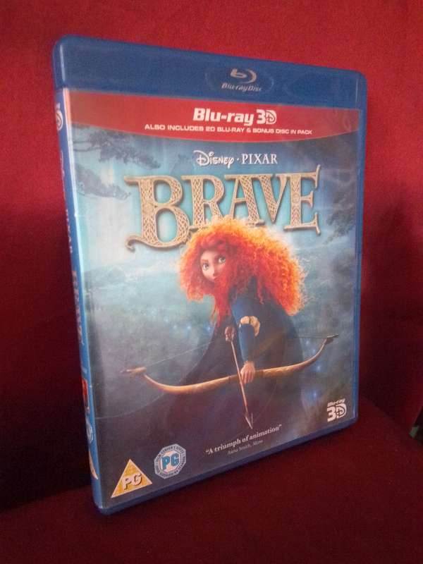 BRAVE 3D BLU-RAY DISC (Includes 2D Blu-ray & Bonus Disc)