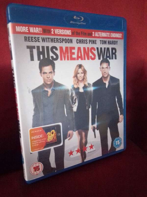 This Means War Blu-ray Disc