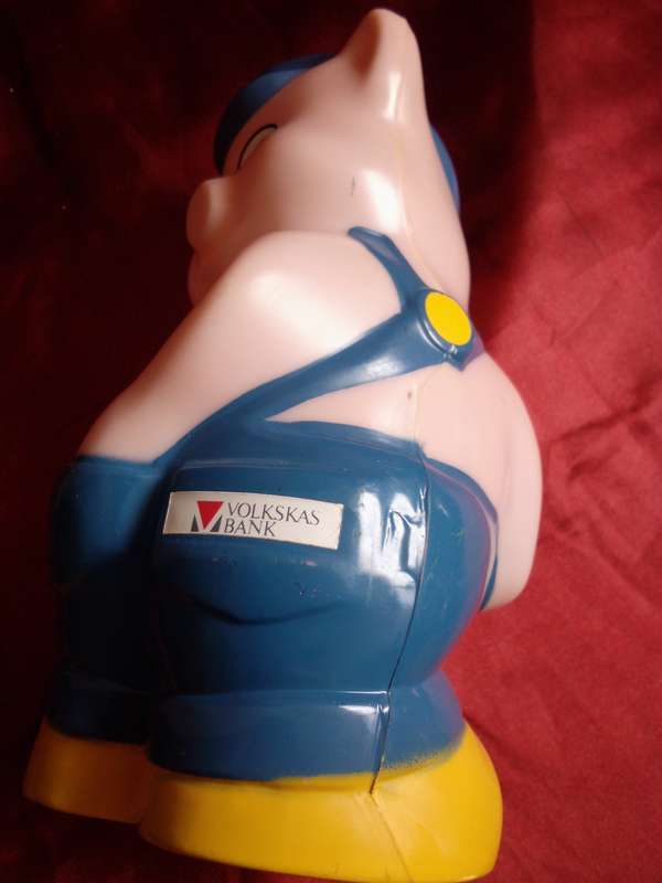 Retro Volkskas Bank Piggy Bank