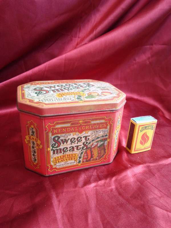 Vintage Kendal & Greaves Confectionery Tin