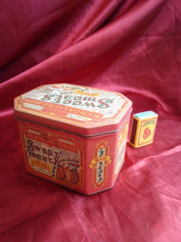 Vintage Kendal & Greaves Confectionery Tin