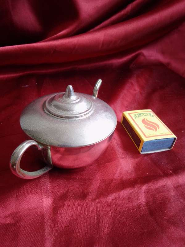 Small Vintage Plated Kettle Made in England No 755221