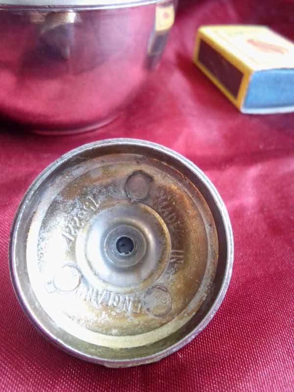 Small Vintage Plated Kettle Made in England No 755221