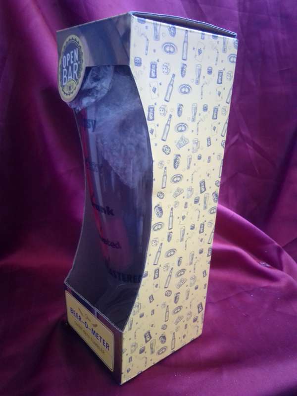 1.5lt Beer O Meter Giant Beer Tumbler In Original Packaging