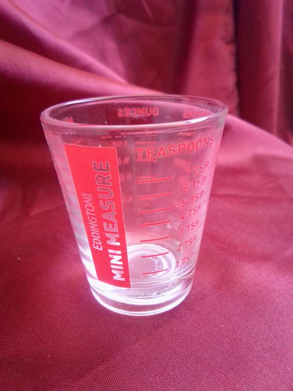 Eddingtons Glass Mini Measure