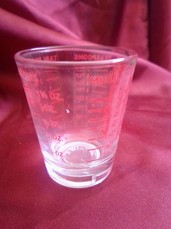Eddingtons Glass Mini Measure