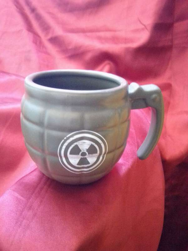 FIZZ Creations Ceramic Hand grenade Mug