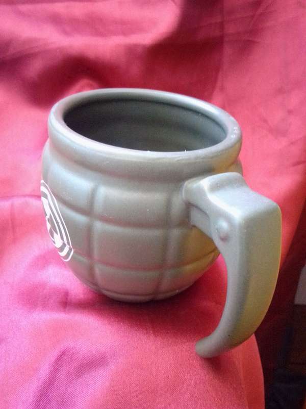 FIZZ Creations Ceramic Hand grenade Mug
