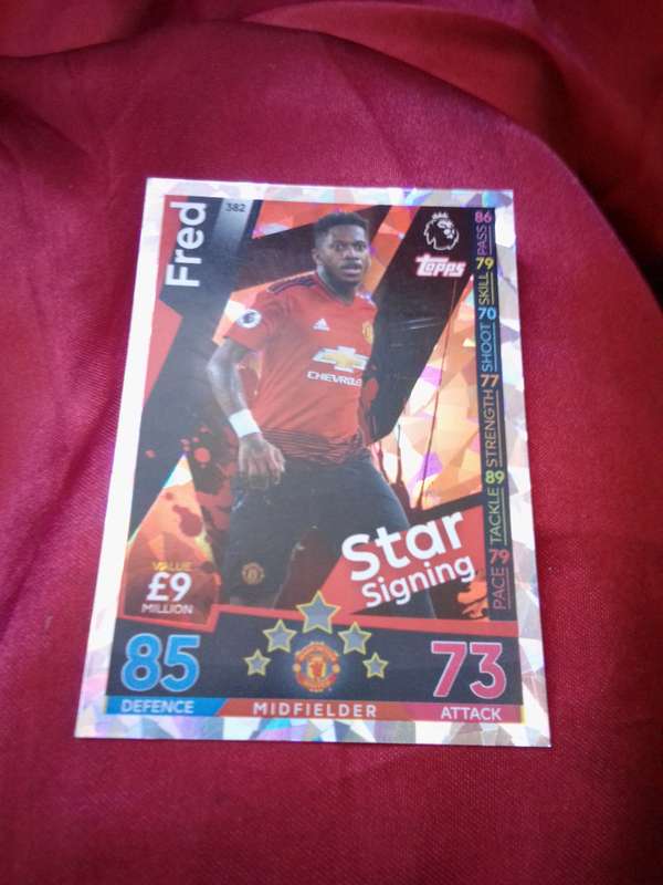 Topps Match Attax Premier League Silver Foil #382 Trading Card