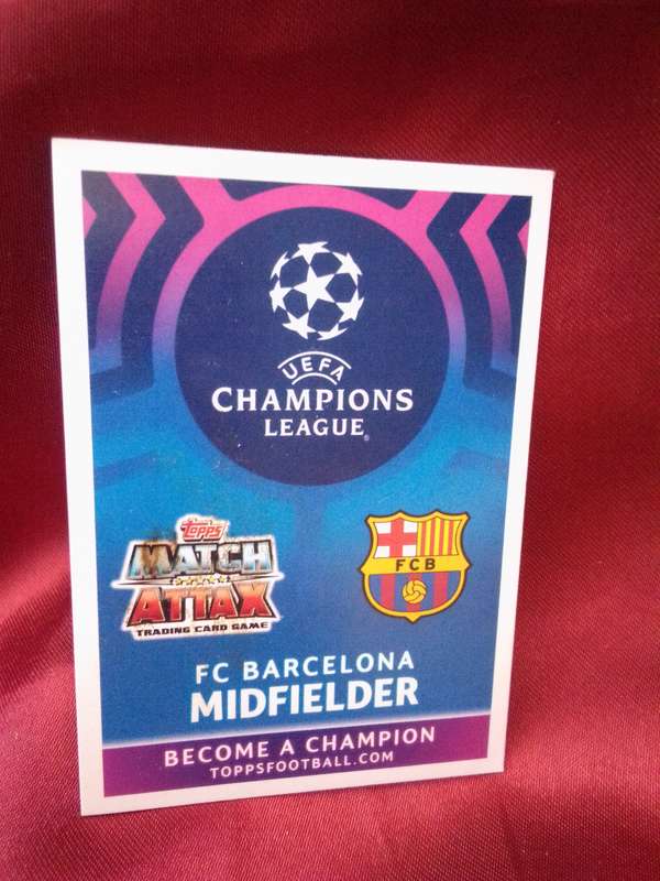 Topps Champions League Silver Foil Trading Card #10