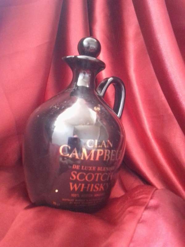 Clan Campbell Scotch Whisky Decanter (Empty)