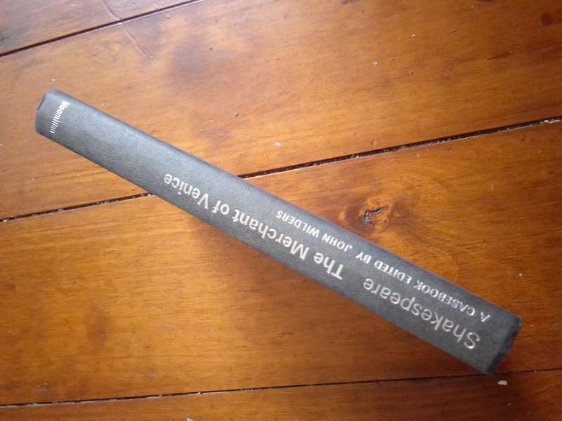 Shakespeare The Merchant of Venice 'A casebook 1969 hardcover