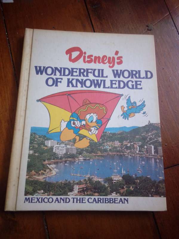 1982 Disney's Mexico And The Caribbean Hardcover