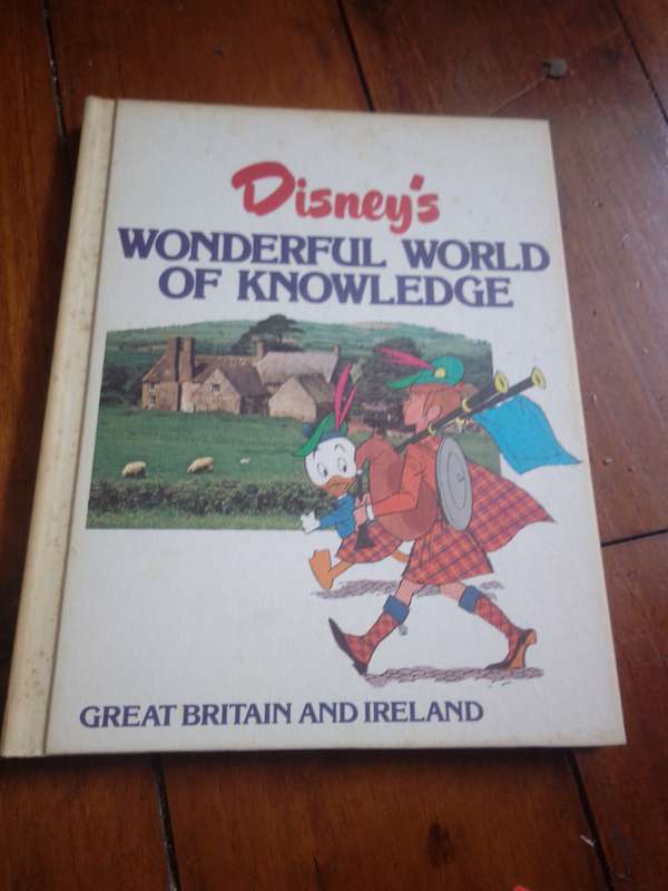 1982 Disney's Great Britain and Ireland Hardcover