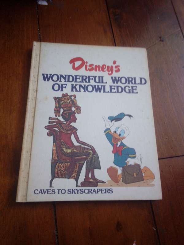 1982 Disney's Caves To Skyscrapers Hardcover