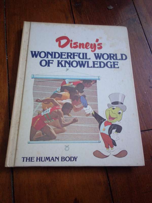 1982 Disney's The Human Body Hardcover