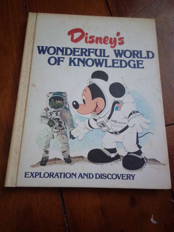 1982 Disney's Exploration And Discovery Hardcover