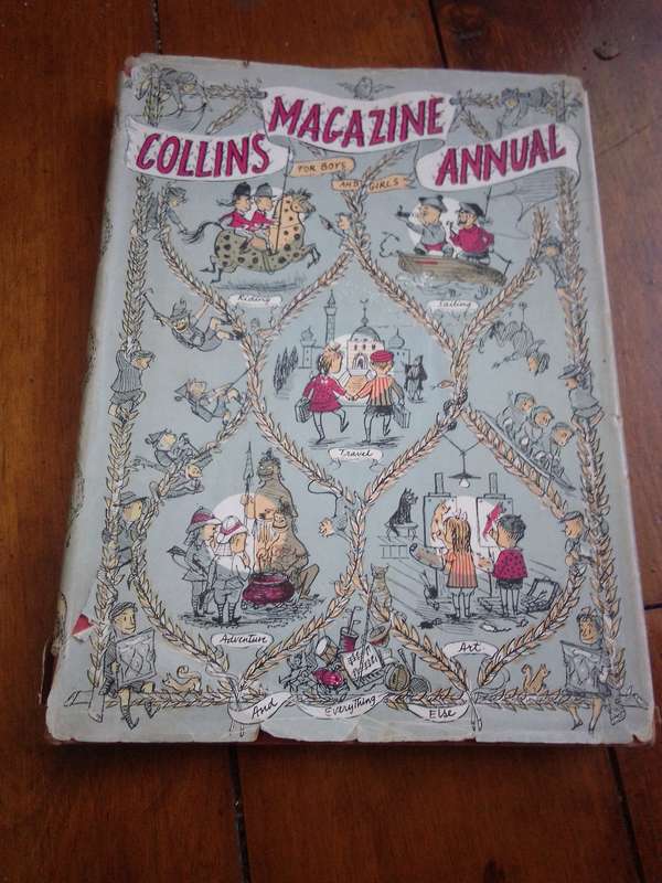 Circa 1951 Collins Magazine Annual Hardcover
